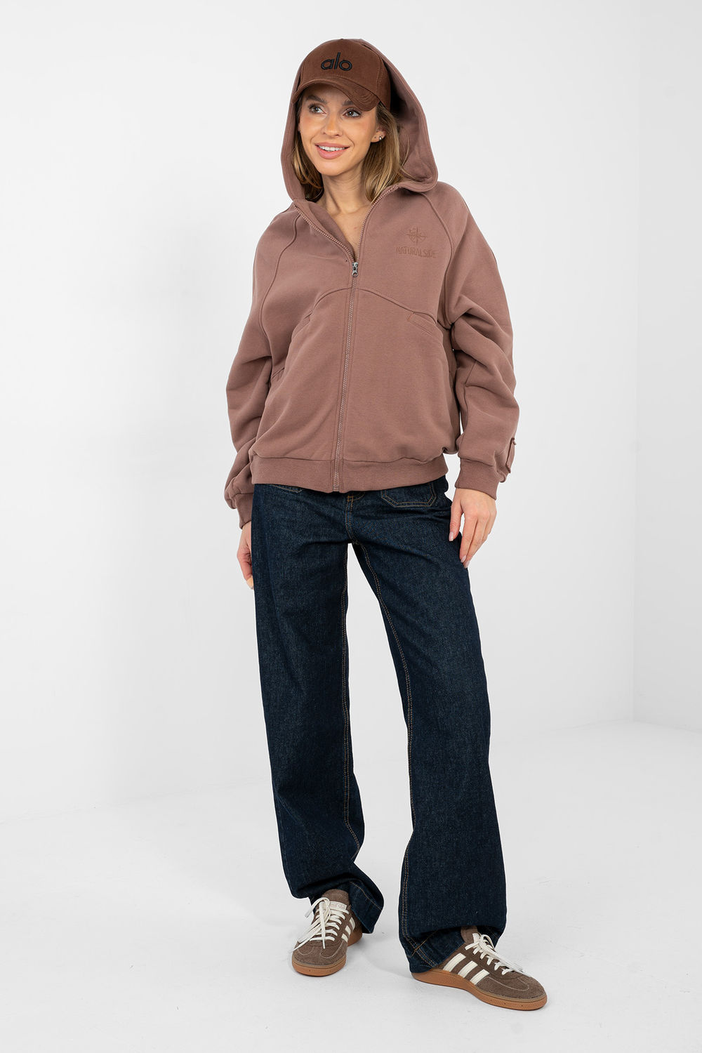 Bluza Damska Model NS-BL-NS2566.15 Brown - Factory Price - obrazek 2