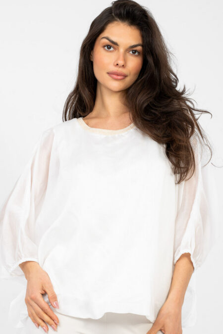 Bluzka Model IT-BZ-18868.81 White - Italy Moda