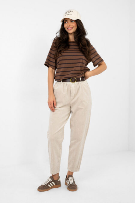 Spodnie Damskie Model IT-SP-FL9767-1.02 Beige - Italy Moda