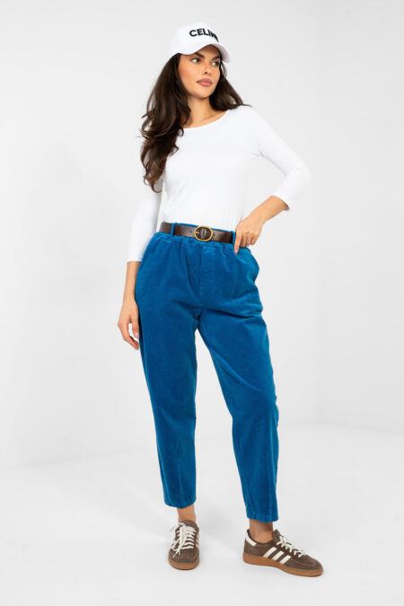 Spodnie Damskie Model IT-SP-FL9767-1.04 Dark Blue - Italy Moda