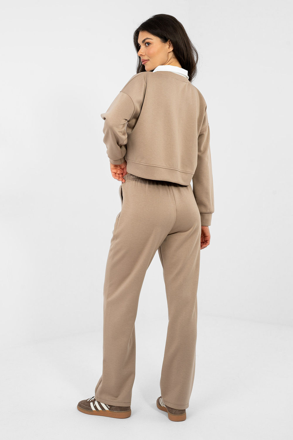 Spodnie Komplet Model IT-KMPL-22212.36 Dark Beige - Italy Moda - obrazek 3