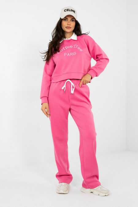 Spodnie Komplet Model IT-KMPL-22212.85 Dark Pink - Italy Moda
