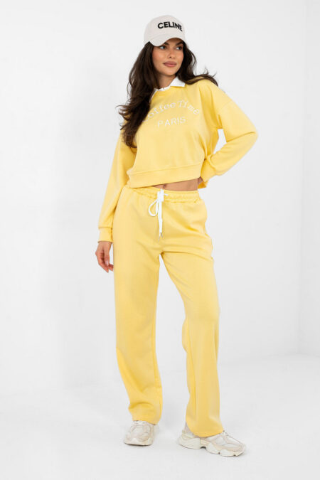 Spodnie Komplet Model IT-KMPL-22212.85 Yellow - Italy Moda