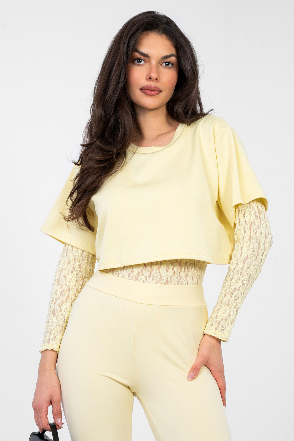 Body Model IT-BO-22159.82 Light Yellow - Italy Moda - obrazek 4
