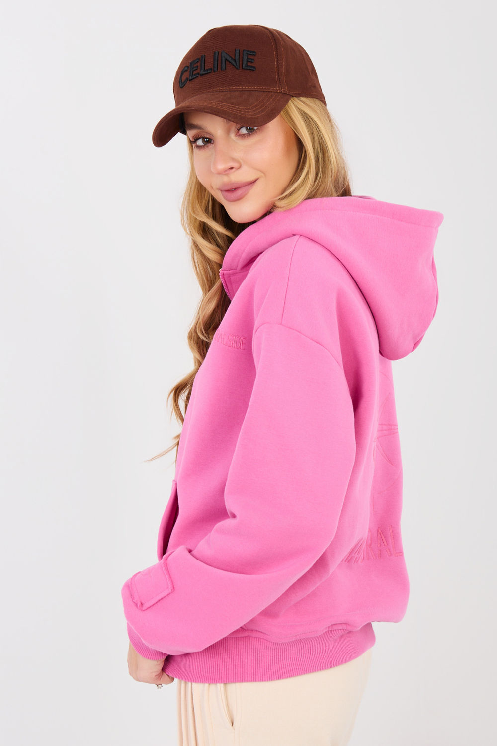 Bluza Damska Model NS-BL-NS2565.00 Dark Pink - Factory Price - obrazek 2