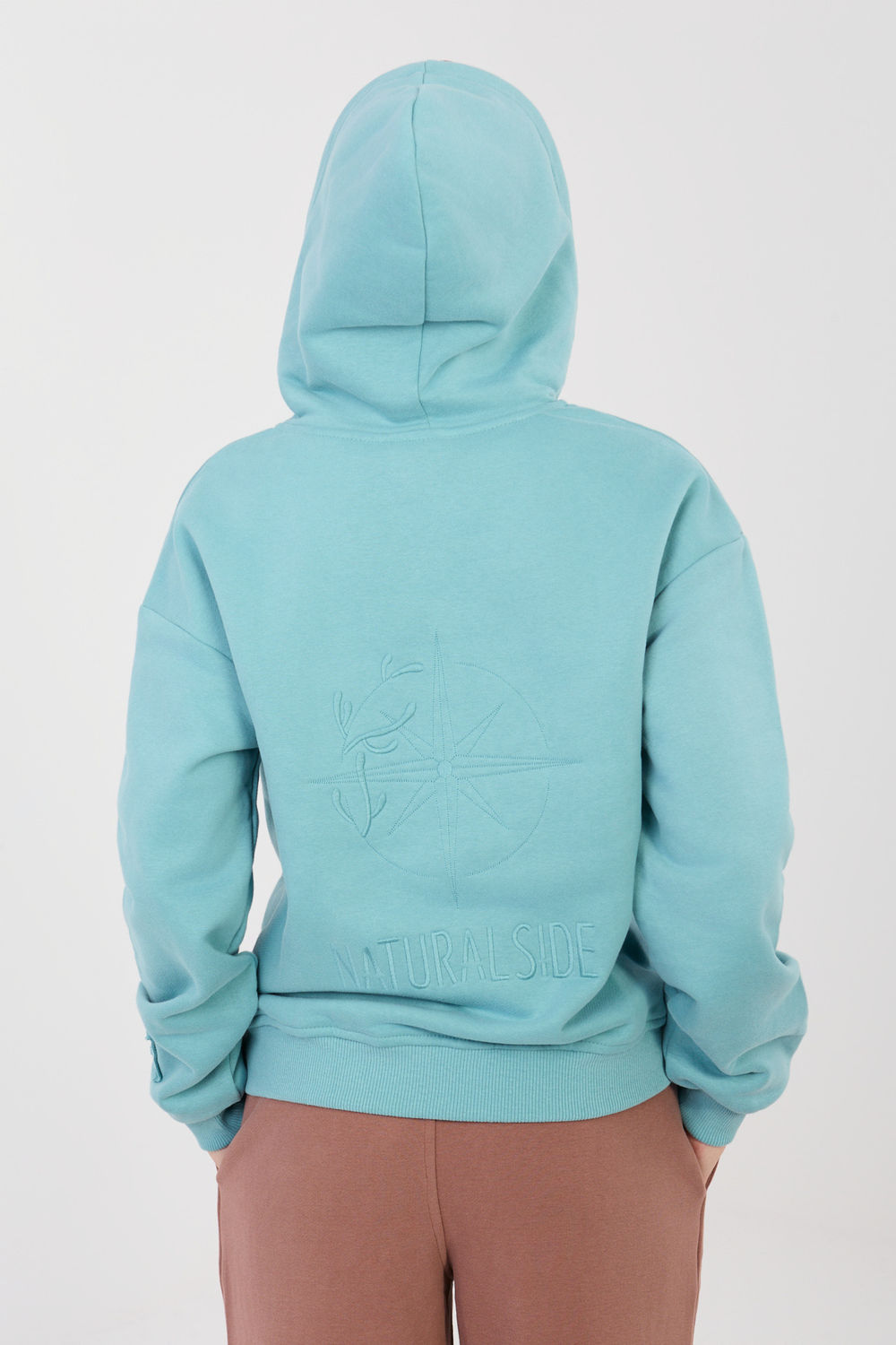 Bluza Damska Model NS-BL-NS2565.00 Turkus - Factory Price - obrazek 2