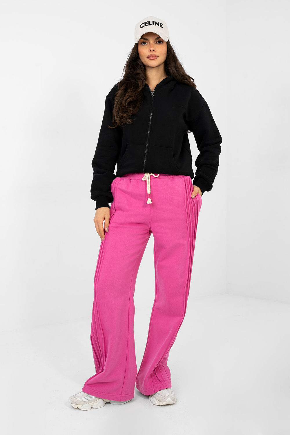 Spodnie Dresowe Model NS-DR-NS2557.96 Dark Pink - Factory Price
