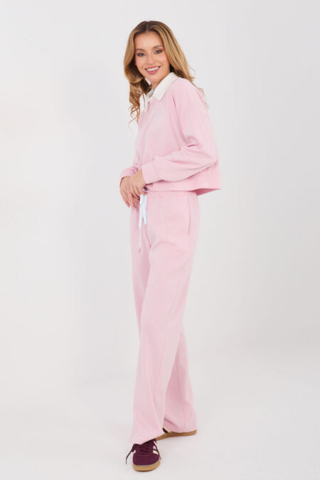 Spodnie Komplet Model IT-KMPL-22212.36 Light Pink - Italy Moda