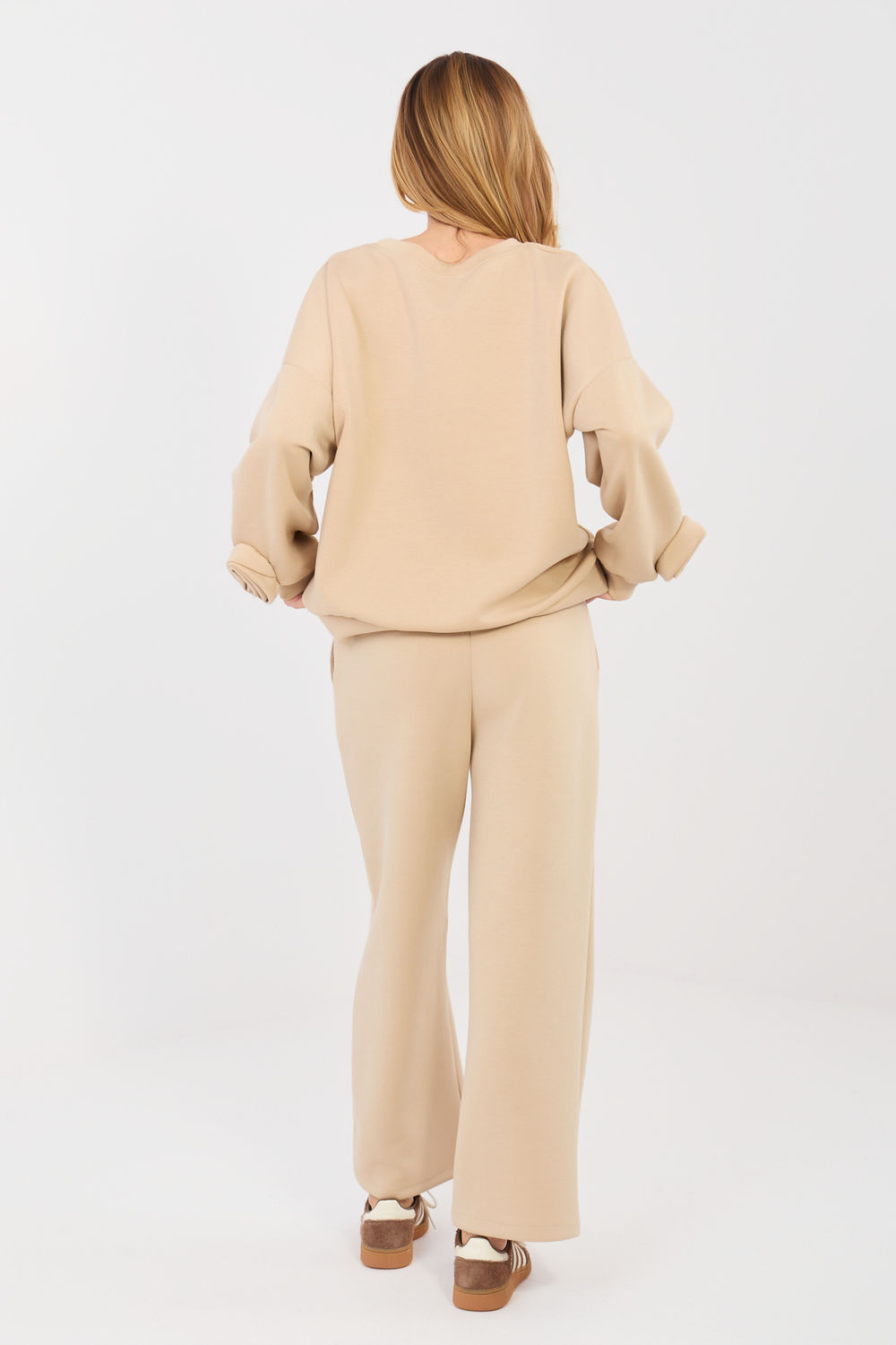 Spodnie Komplet Model IT-KMPL-10015.58 Beige - Italy Moda - obrazek 3