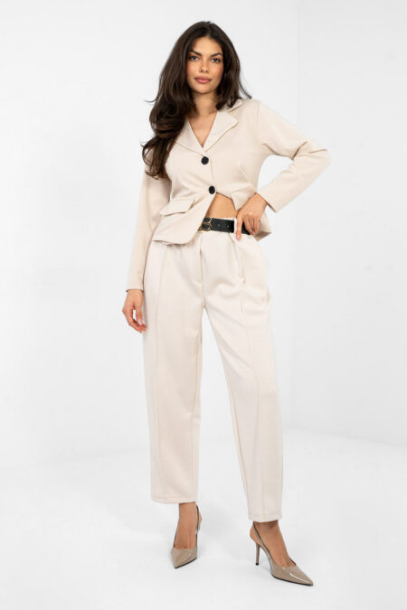 Spodnie Dresowe Model IT-SP-10006.76 Light Beige - Italy Moda