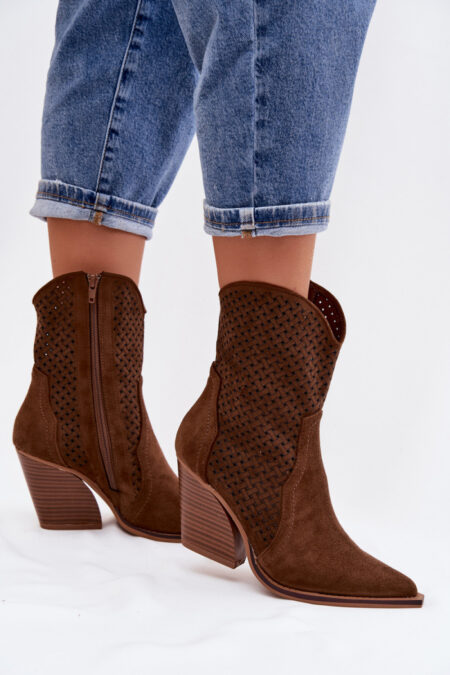Botki Model Rivorina D-009 Brown - Step in style
