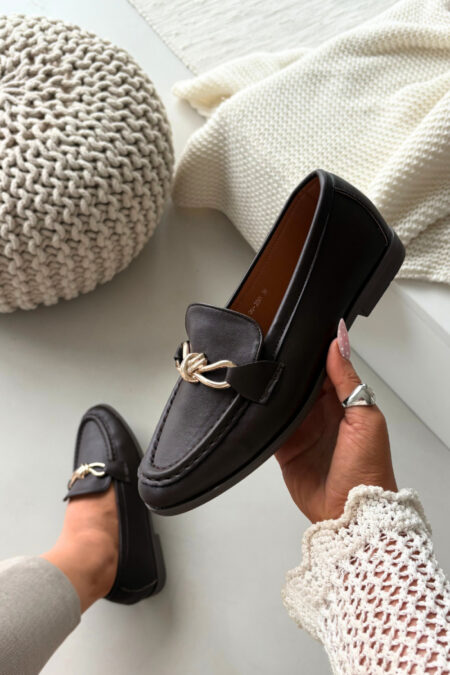 Loafersy Model Rosynne QQ-280 Czekolada - Step in style