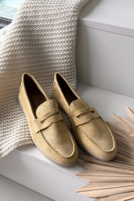 Mokasyny Model Renelia QQ-278 Yellow - Step in style