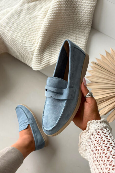 Mokasyny Model Renelia QQ-278 Blue - Step in style