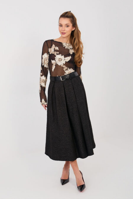 Spódnica Model IT-SD-18760.69 Black - Rue Paris