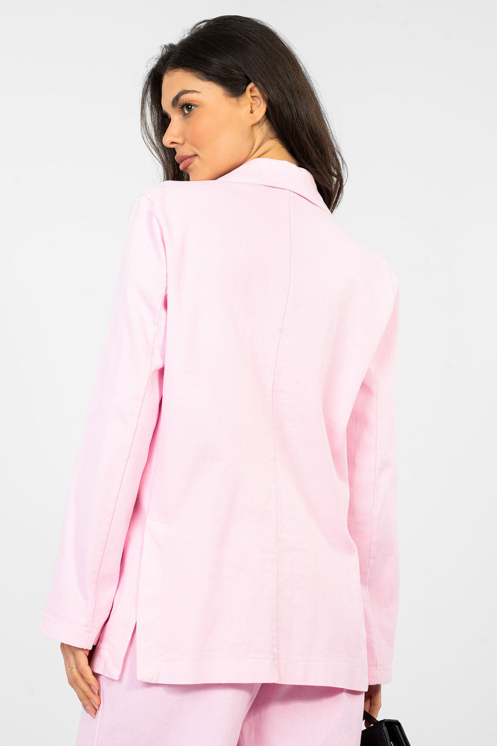 Marynarka Model IT-MA-FL7703.49 Light Pink - Rue Paris - obrazek 3