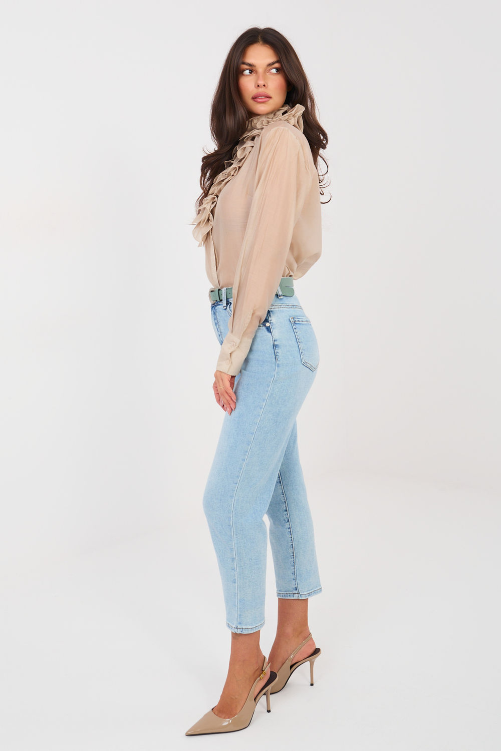 Spodnie Jeansy Damska Model VM-SP-UBFM201.67 Blue - Factory Price - obrazek 2