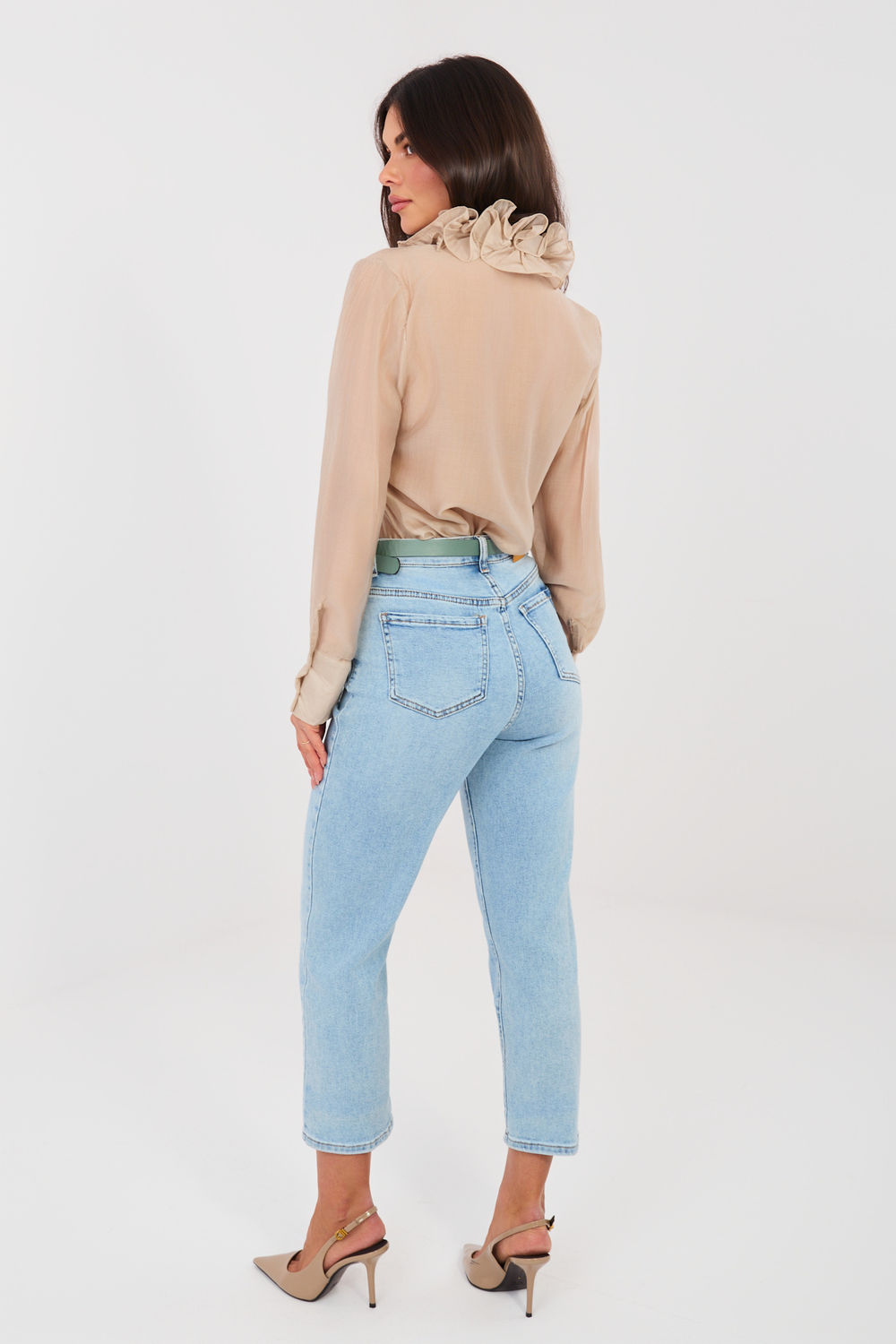 Spodnie Jeansy Damska Model VM-SP-UBFM201.67 Blue - Factory Price - obrazek 3