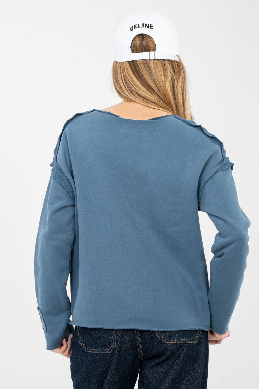 Bluza Damska Model NS-BL-NS2553.16 Dark Blue - Factory Price - obrazek 3
