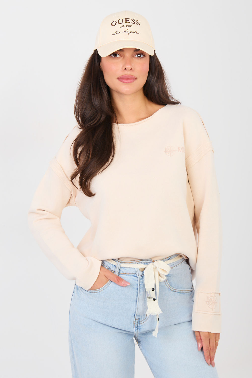 Bluza Damska Model NS-BL-NS2553.16 Light Beige - Factory Price