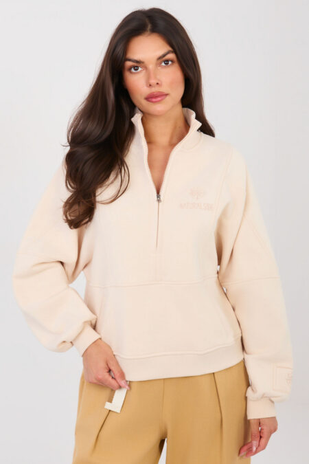 Bluza Damska Model NS-BL-NS2579.18 Light Beige - Factory Price