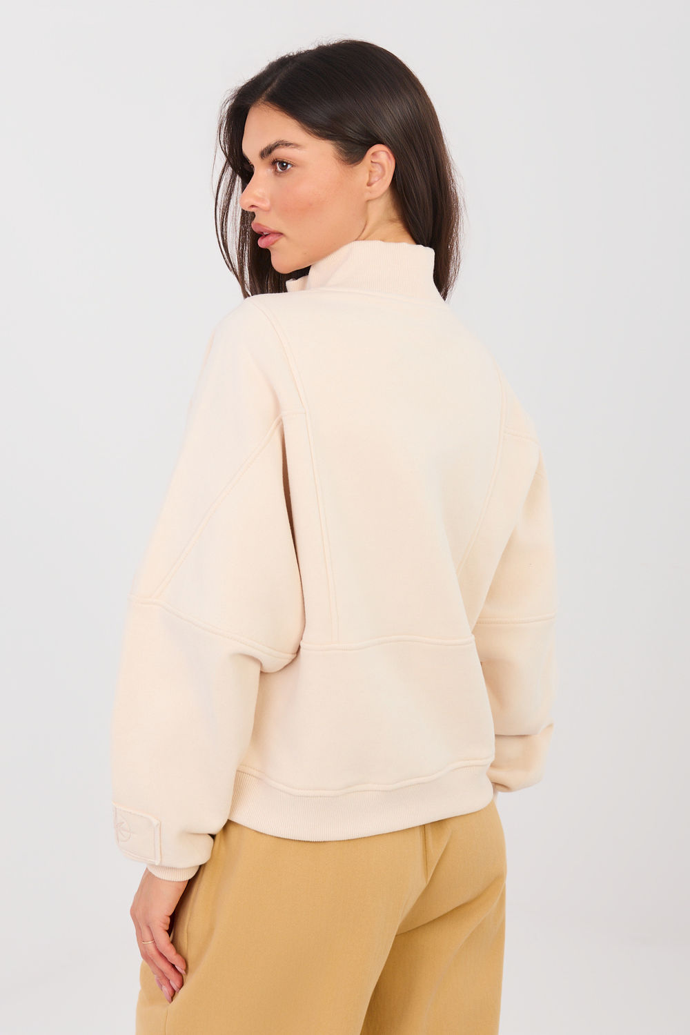 Bluza Damska Model NS-BL-NS2579.18 Light Beige - Factory Price - obrazek 3