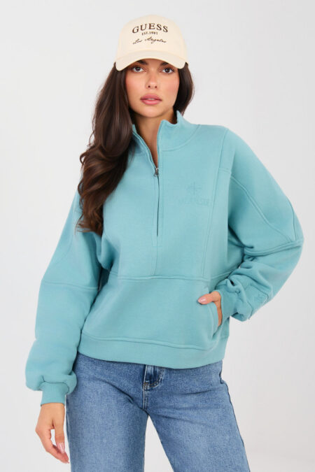 Bluza Damska Model NS-BL-NS2579.11 Turkus - Factory Price
