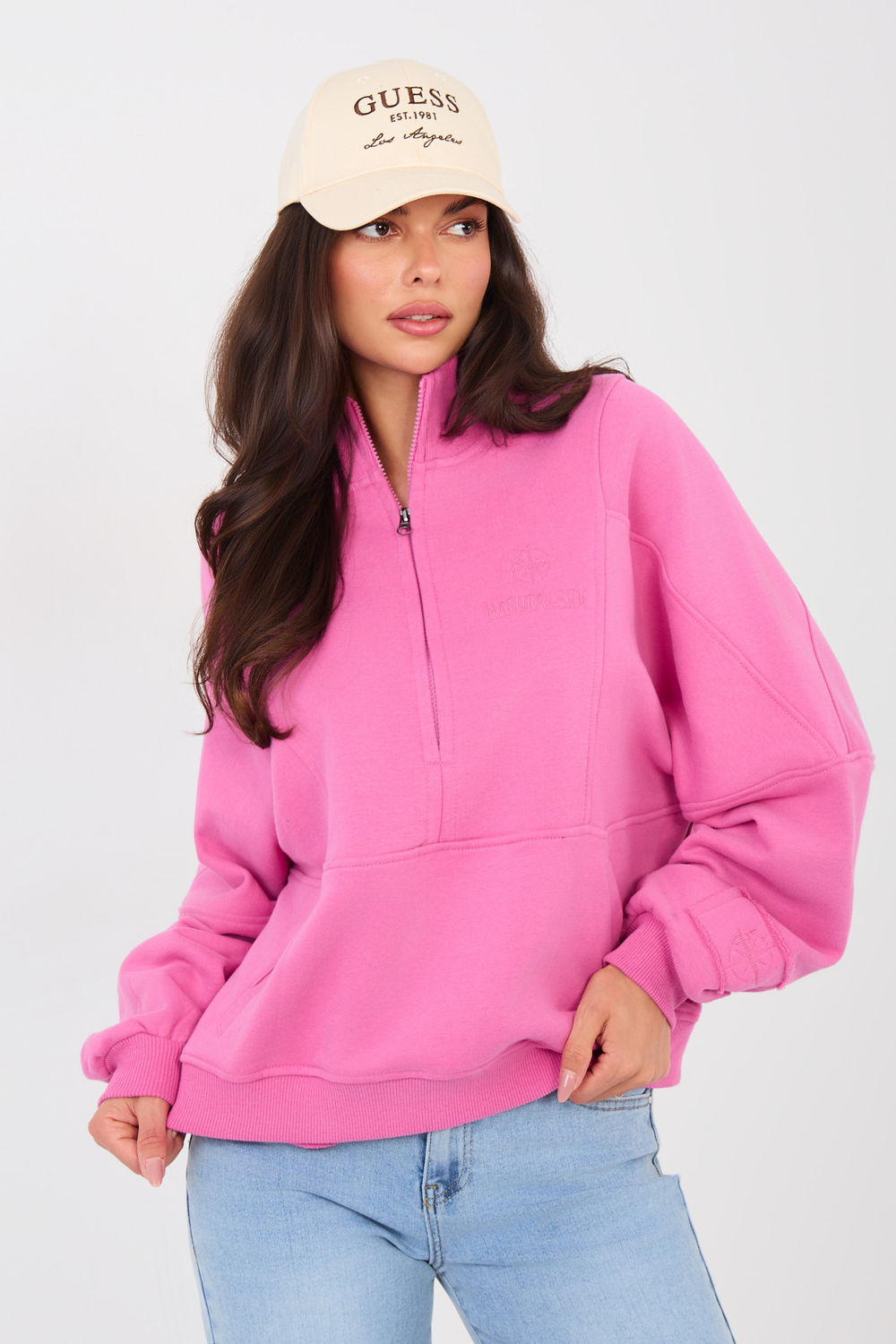 Bluza Damska Model NS-BL-NS2579.18 Dark Pink - Factory Price