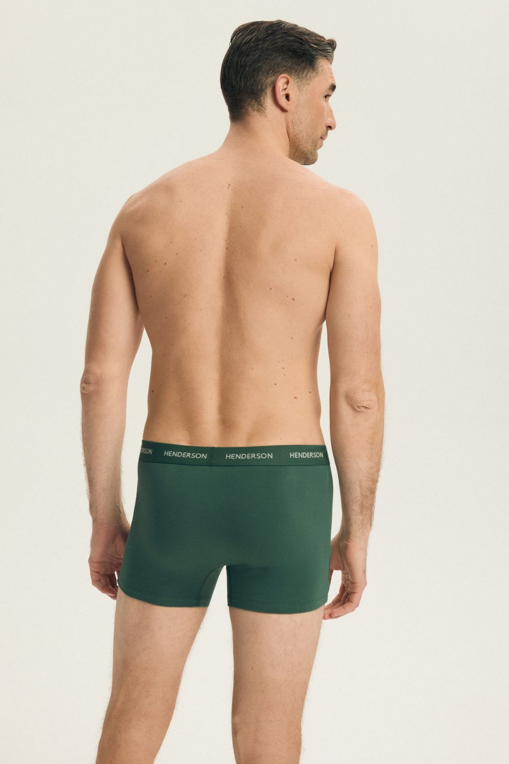 Komplet Bokserki Męskie Model Blank 44522 2pack Green - Henderson - obrazek 4