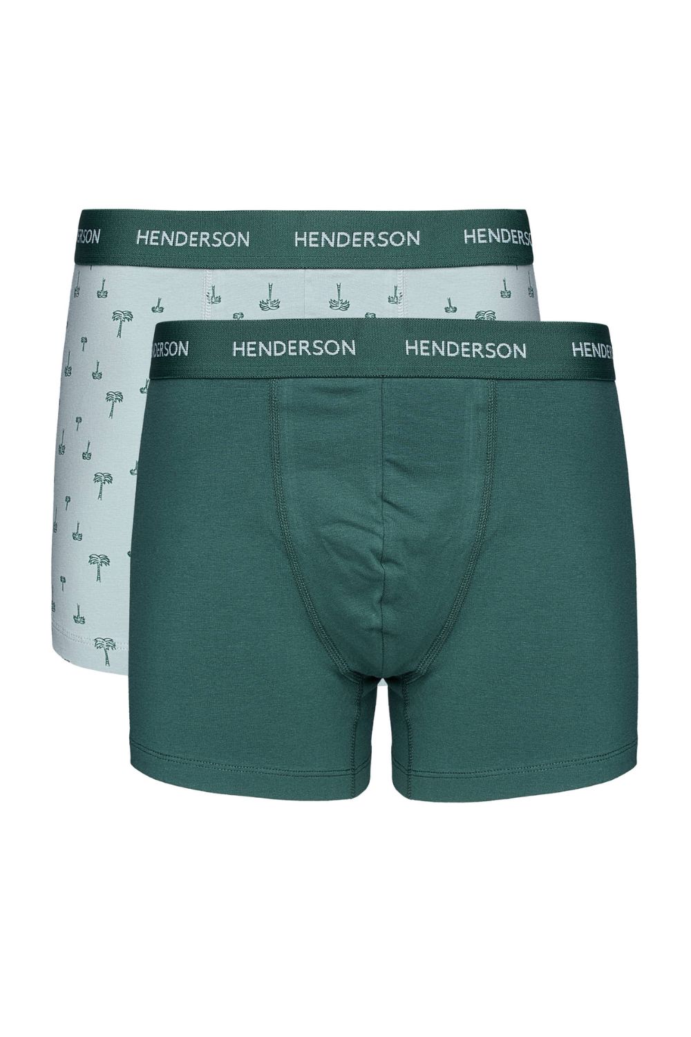 Komplet Bokserki Męskie Model Blank 44522 2pack Green - Henderson - obrazek 5