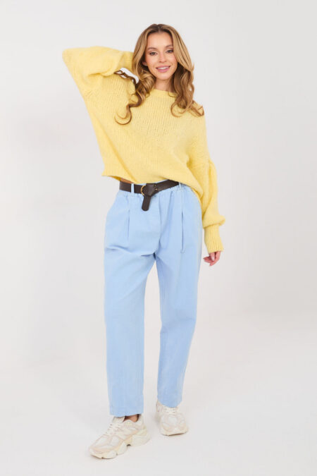Spodnie Damskie Model MI-SP-2690.00 Light Blue - Italy Moda