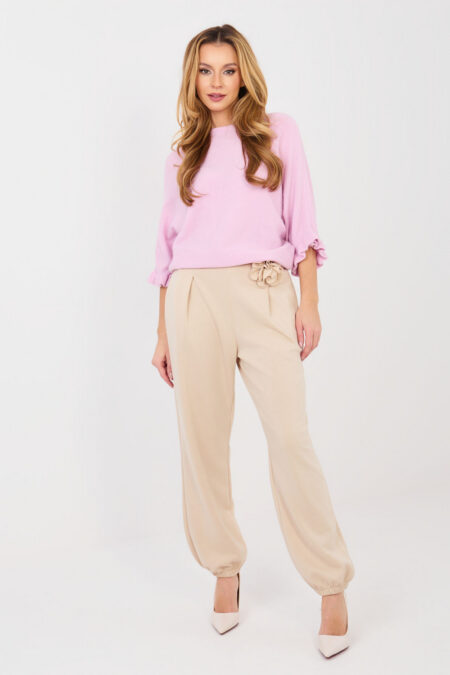 Spodnie Dresowe Model IT-SP-22197.64 Beige - Italy Moda