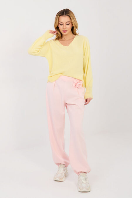 Spodnie Dresowe Model IT-SP-22197.61 Light Pink - Italy Moda