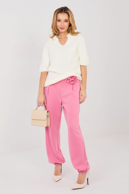 Spodnie Dresowe Model IT-SP-22197.64 Pink - Italy Moda