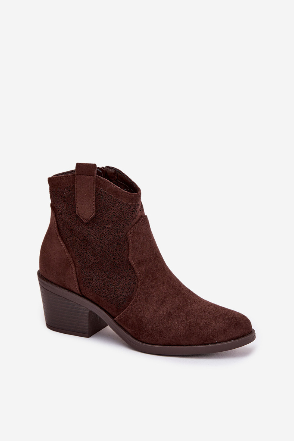 Botki Model S.Barski HY61-8013 Czekolada - Step in style - obrazek 2