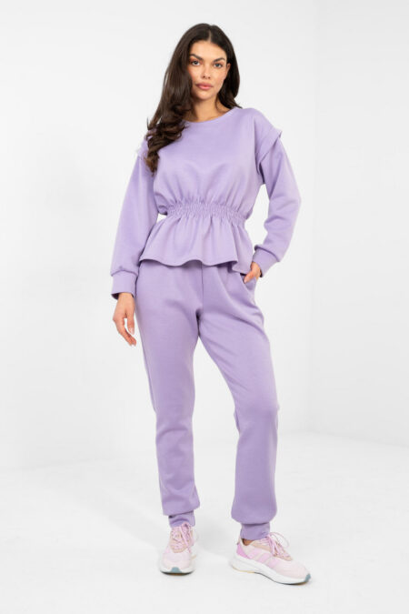 Spodnie Komplet Model IT-KMPL-22239.03 Light Violet - Rue Paris