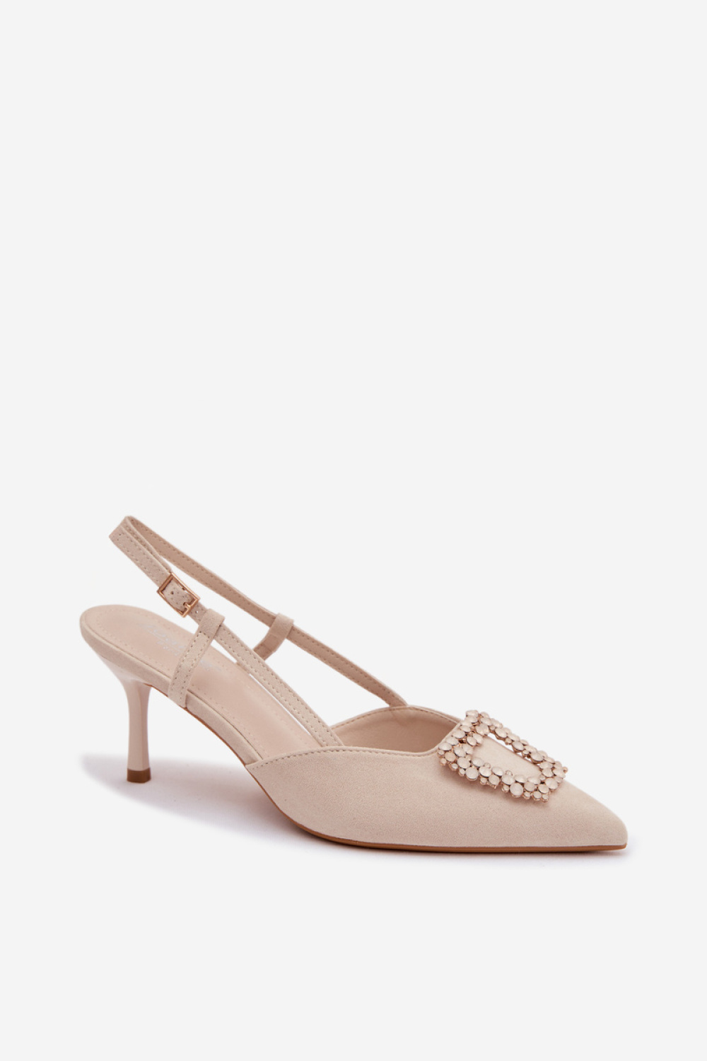 Sandały Model Ismeria G495 Light Beige - Step in style - obrazek 2
