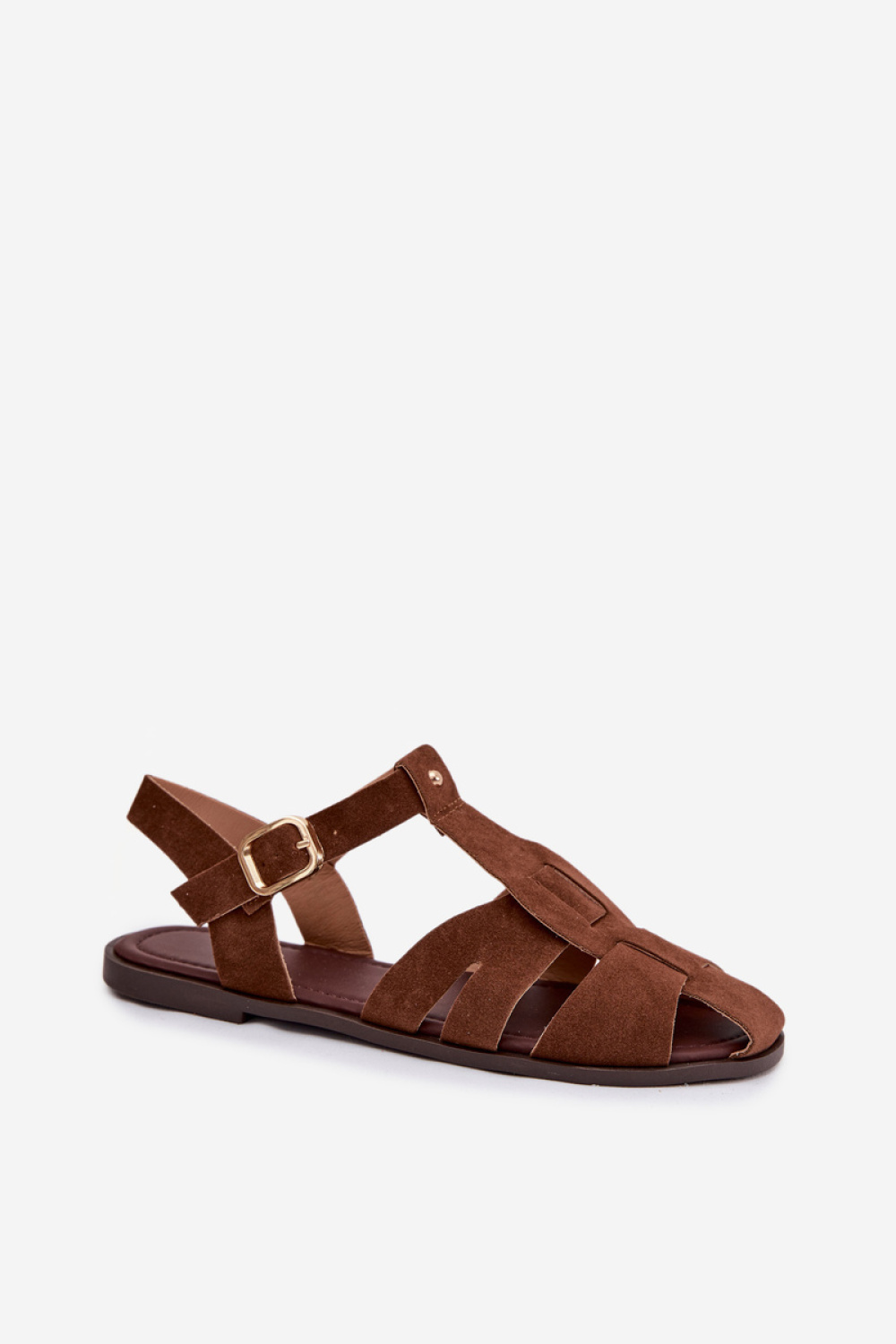 Sandały Model Belanessa DM507 Brown - Step in style - obrazek 2