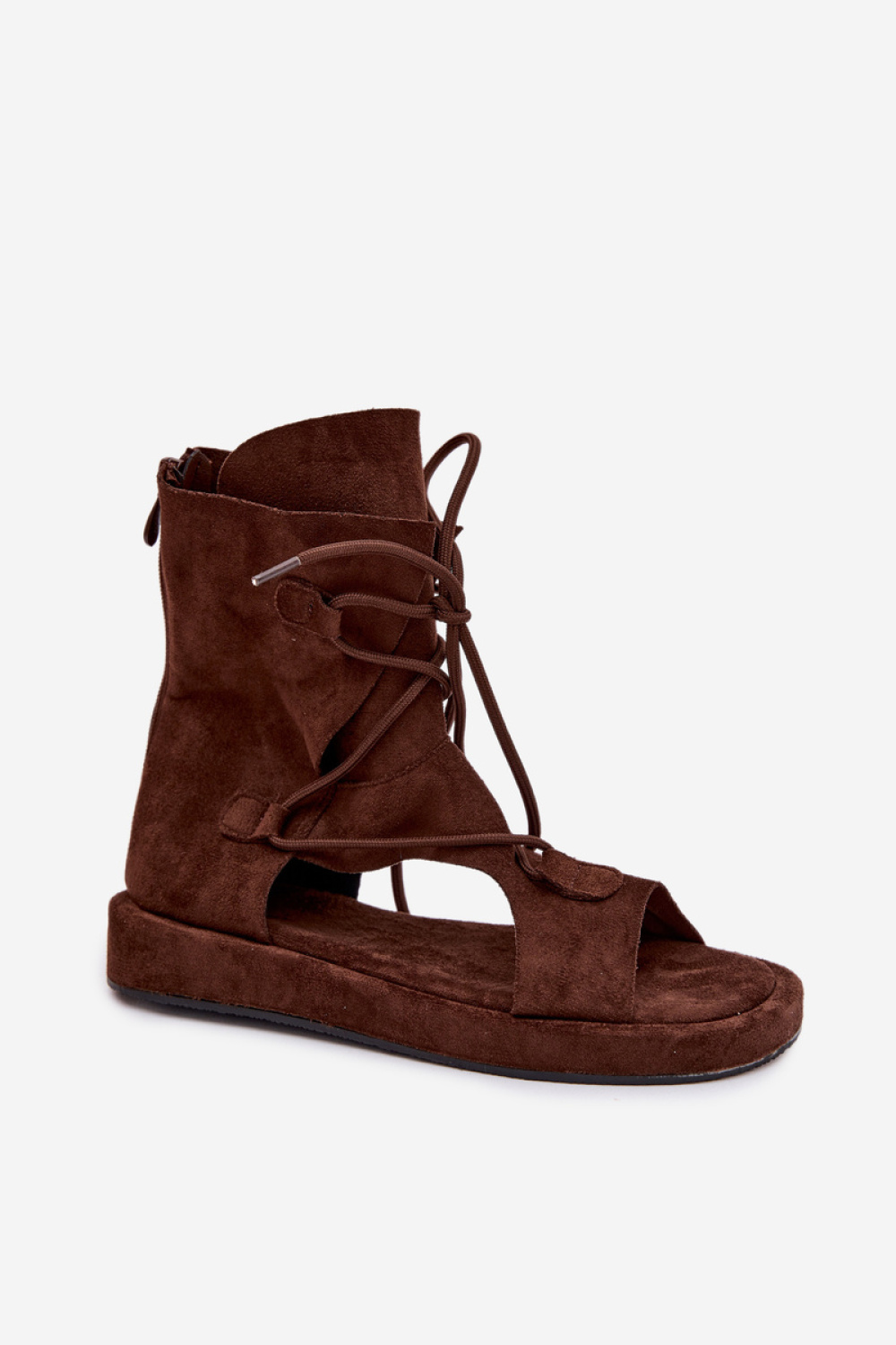 Sandały Model Ferlisse NN652 Czekolada - Step in style - obrazek 2