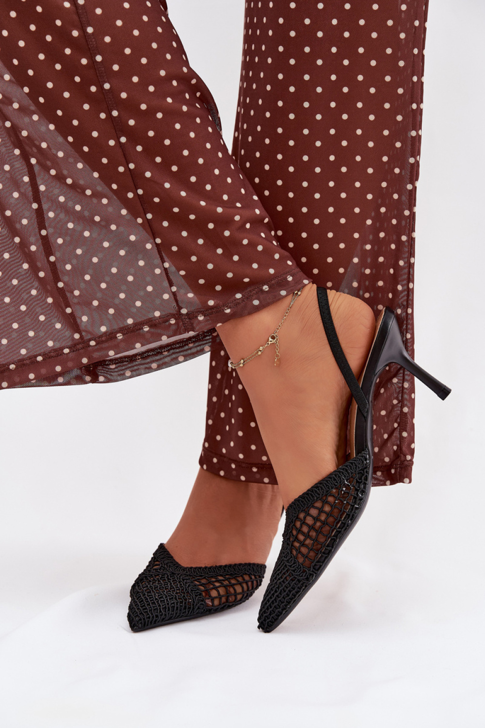 Sandały Model Hanelis G493 Black - Step in style - obrazek 3