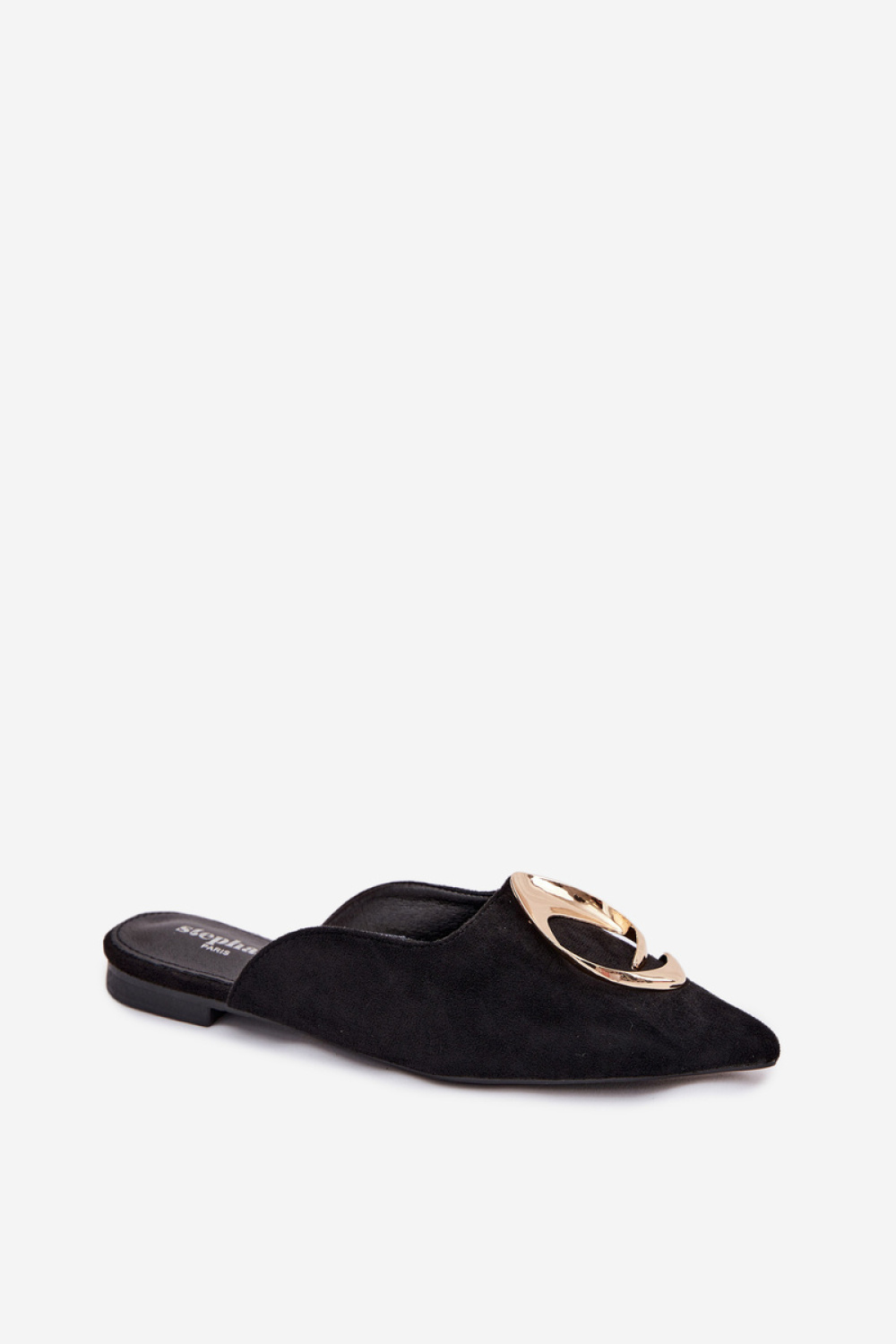 Sandał Klapki Model Galvella P-1490 Black - Step in style - obrazek 2
