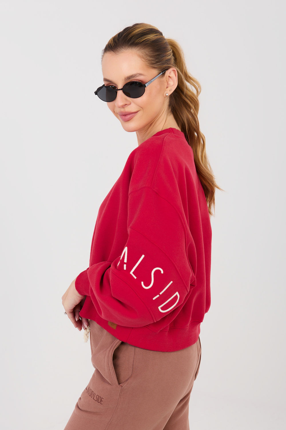 Bluza Damska Model NS-BL-NS26117.02 Red - Factory Price - obrazek 3