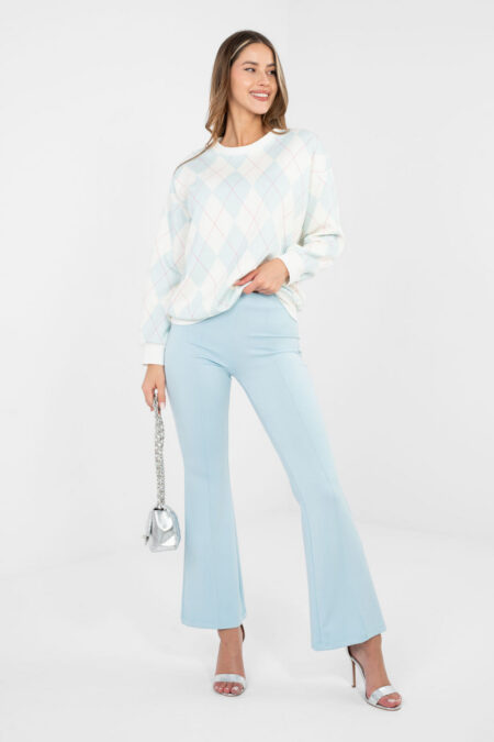 Spodnie Dresowe Model RV-DR-A1060.81 Light Blue - Rue Paris
