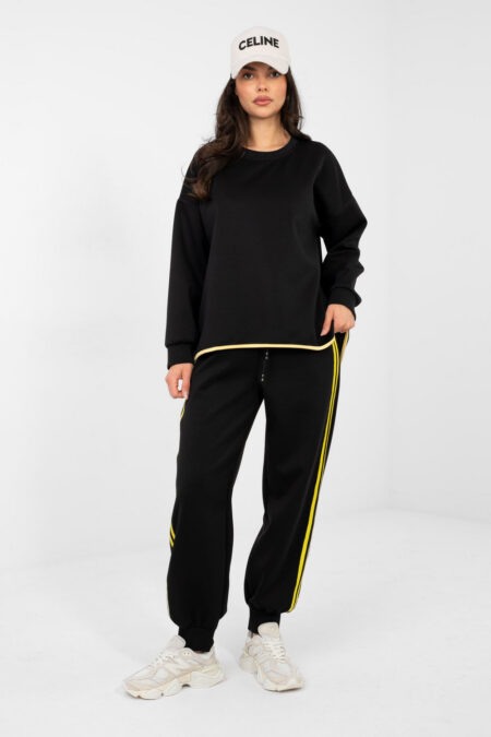 Spodnie Komplet Model IT-KMPL-22216.75 Black - Rue Paris