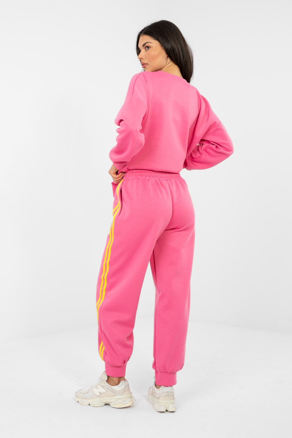 Spodnie Komplet Model IT-KMPL-22216.75 Dark Pink - Rue Paris - obrazek 4