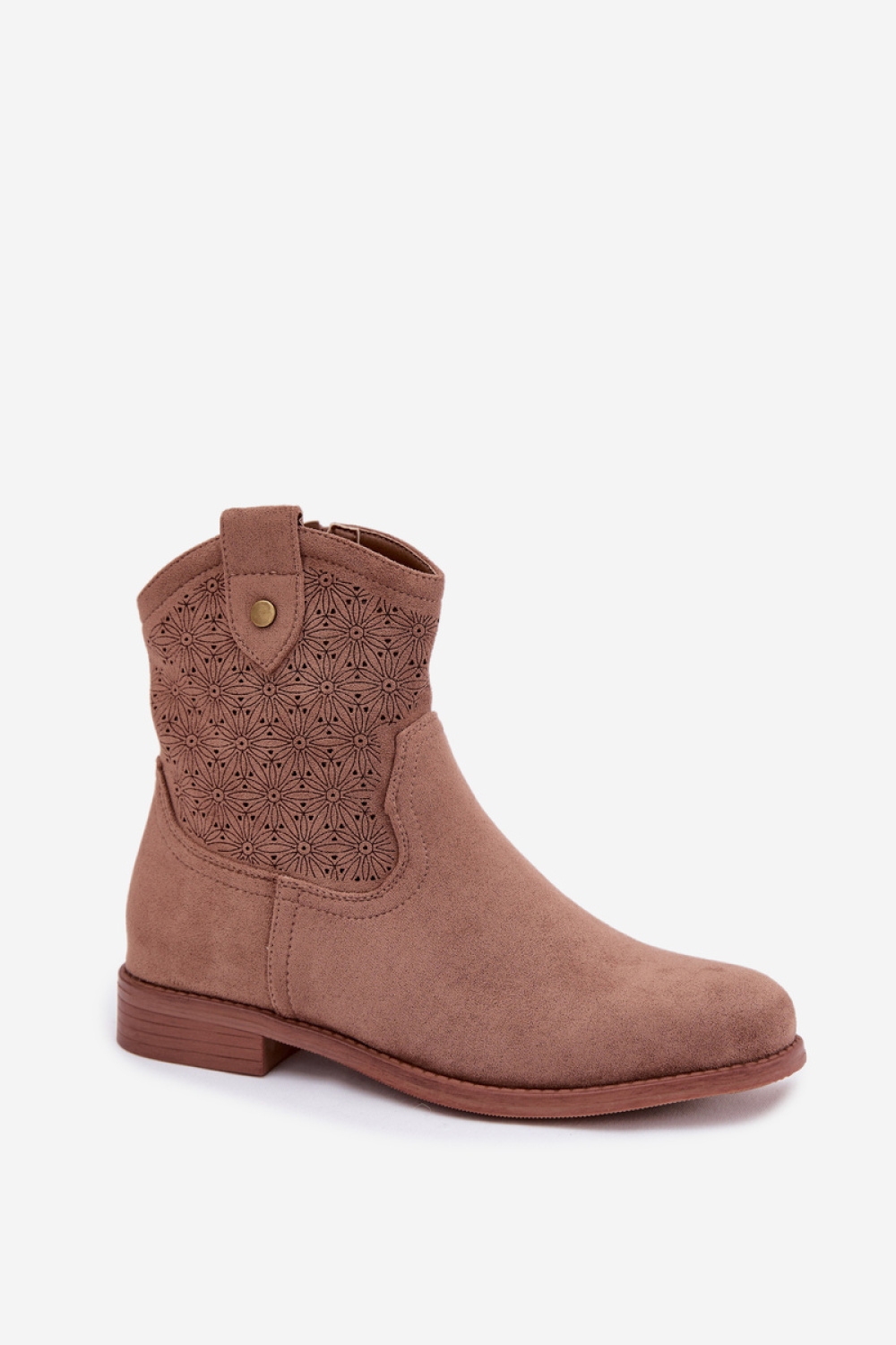 Botki Model S.Barski HY61-8025 Brown - Step in style - obrazek 2