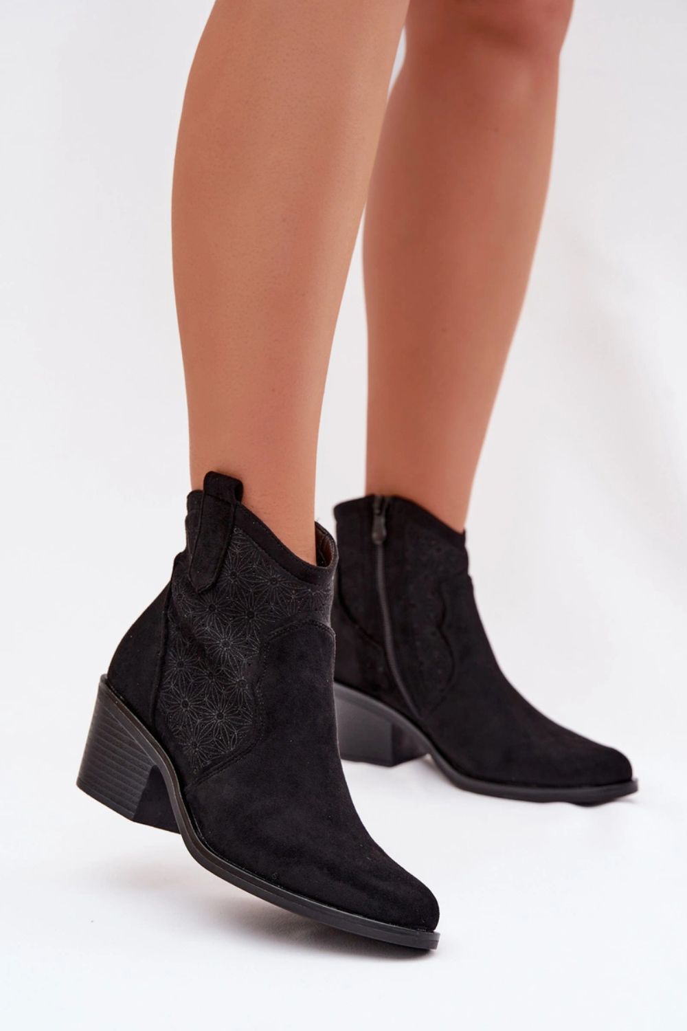Botki Model S.Barski HY61-8013 Black - Step in style - obrazek 3