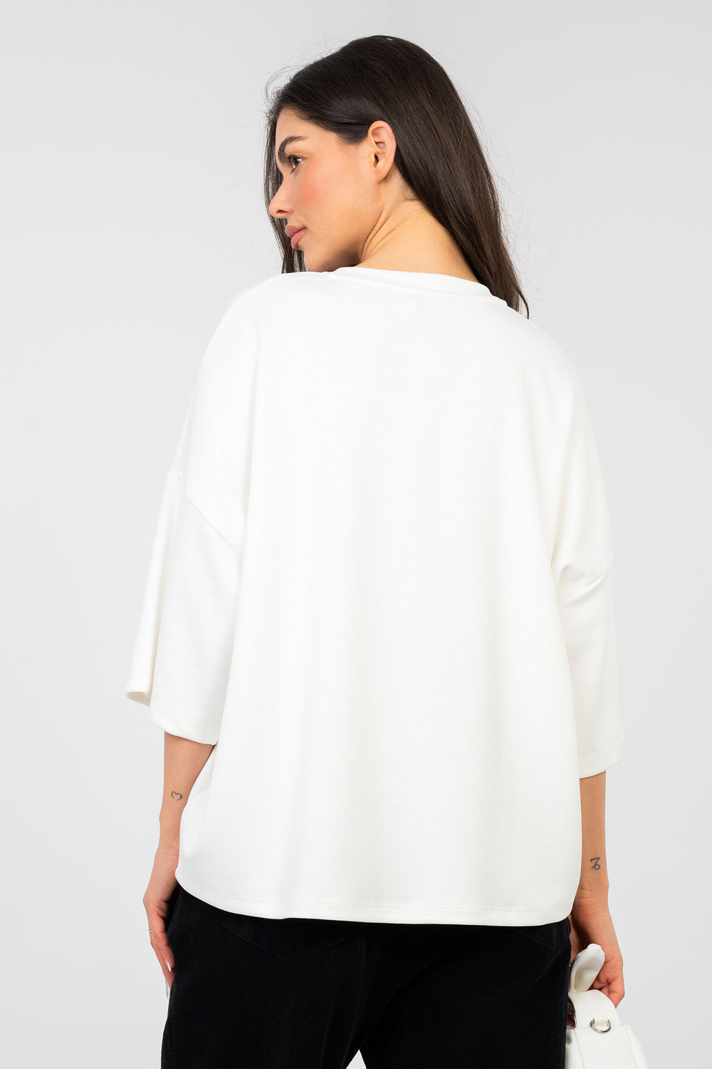 Bluzka Model RV-BZ-A1188.63 White - Rue Paris - obrazek 3