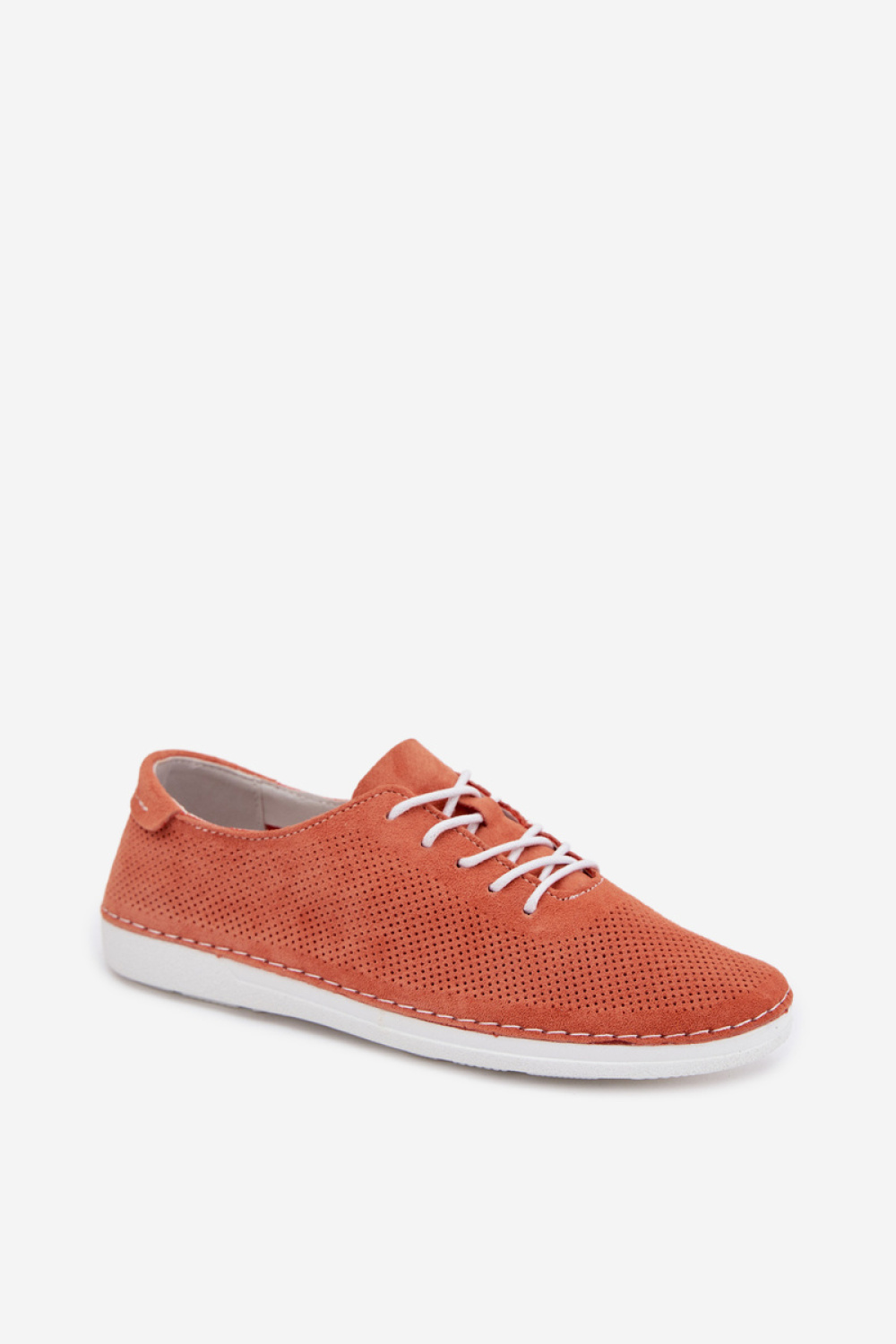 Półbuty Model S.Barski LR61-7080 Orange - Step in style - obrazek 2