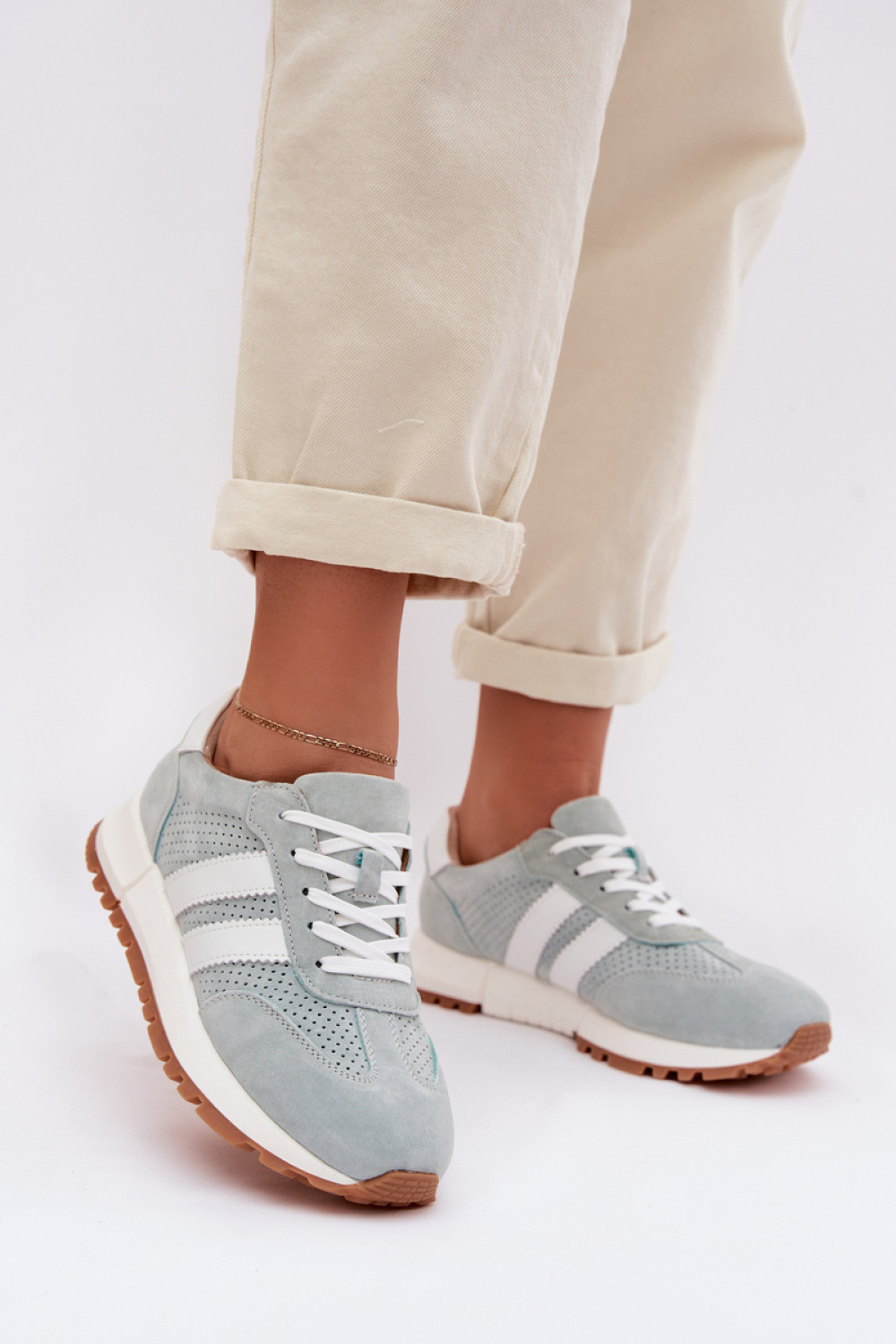Buty Sportowe Model Marceline 26SP17-01 Mint - Step in style